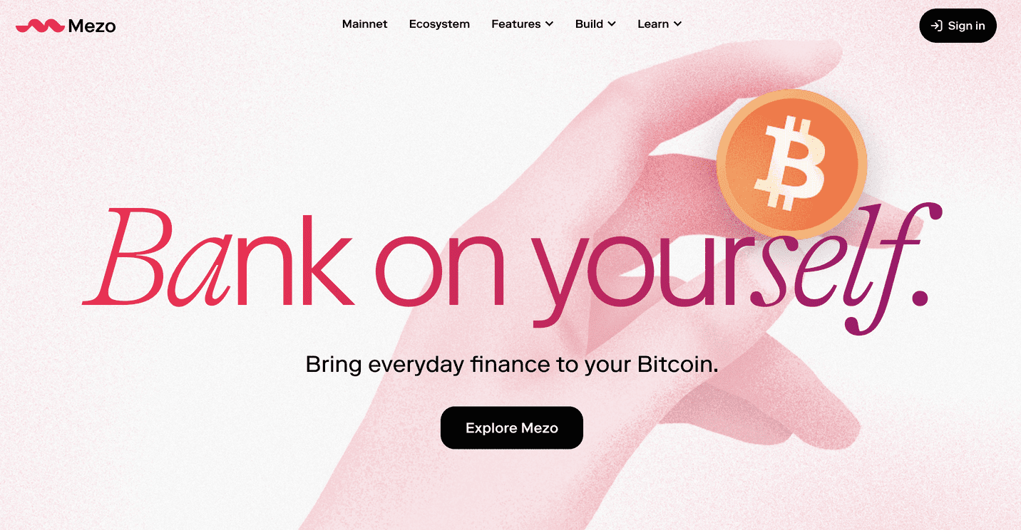 Mezo Website